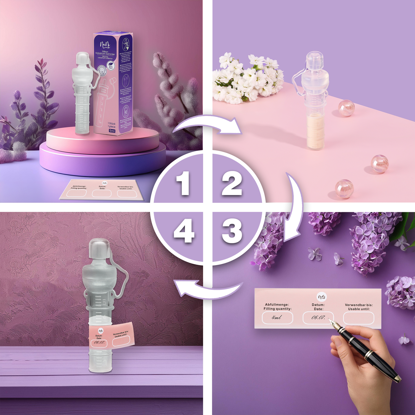 Collecteur de colostrum